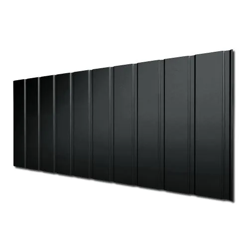 Trapezblech T-7W als Wandblech in der Materialstärke 0,50 mm. Lieferbar in vielen Farben (25 µm Polyesterbeschichtung)